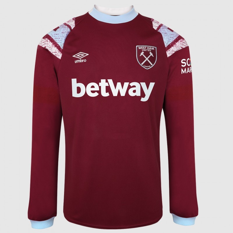 Tailandia Camiseta West Ham United Primera Equipación ML 2022/2023